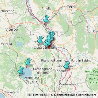 Mappa Via Ponzano Cave, 01033 Civita Castellana VT, Italia (9.475)