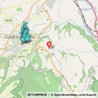 Mappa Via Ponzano Cave, 01033 Civita Castellana VT, Italia (2.56938)