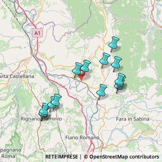 Mappa Strada Regionale, 02044 Forano RI, Italia (8.01357)