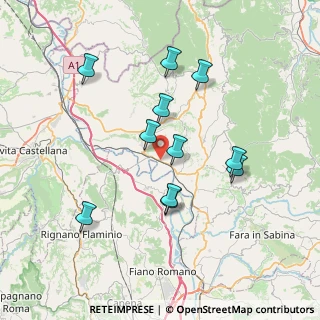 Mappa Strada Regionale, 02044 Forano RI, Italia (7.19909)