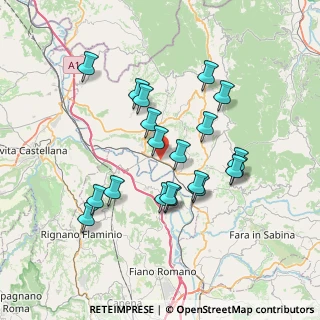 Mappa Strada Regionale, 02044 Forano RI, Italia (6.956)