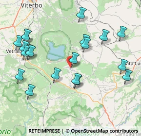 Mappa Viale 5 Giugno, 01037 Ronciglione VT, Italia (9.408)