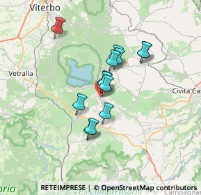 Mappa Viale 5 Giugno, 01037 Ronciglione VT, Italia (5.33077)