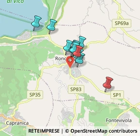 Mappa Viale 5 Giugno, 01037 Ronciglione VT, Italia (1.135)