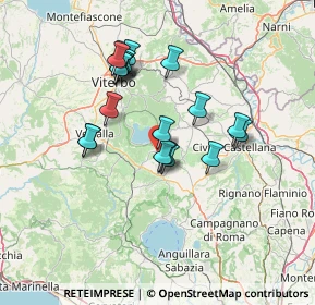 Mappa Viale 5 Giugno, 01037 Ronciglione VT, Italia (13.041)