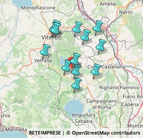 Mappa Viale 5 Giugno, 01037 Ronciglione VT, Italia (12.01)