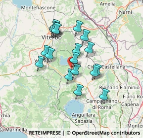 Mappa Viale 5 Giugno, 01037 Ronciglione VT, Italia (12.43632)