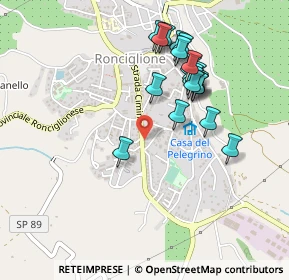 Mappa Viale 5 Giugno, 01037 Ronciglione VT, Italia (0.47)