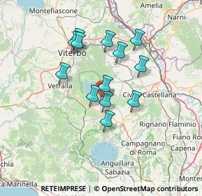 Mappa Via XXIV Maggio, 01037 Ronciglione VT, Italia (11.99769)