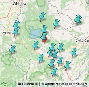 Mappa Via XXIV Maggio, 01037 Ronciglione VT, Italia (8.641)