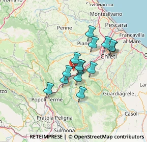 Mappa Via Fonte Sant'Angelo, 65020 Alanno PE, Italia (10.22)