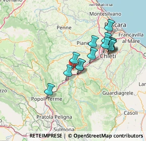 Mappa Via Fonte Sant'Angelo, 65020 Alanno PE, Italia (12.38786)
