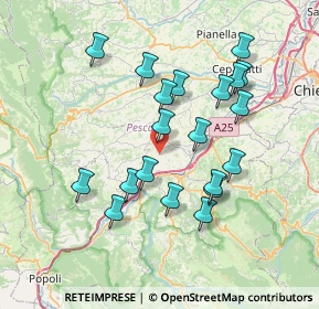 Mappa Via Fonte Sant'Angelo, 65020 Alanno PE, Italia (7.32)
