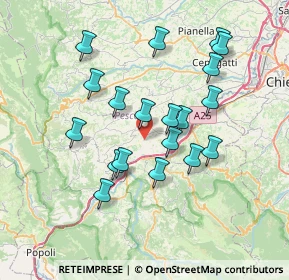 Mappa Via Fonte Sant'Angelo, 65020 Alanno PE, Italia (7.01053)