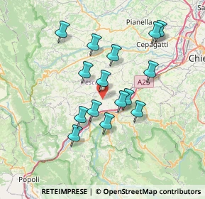 Mappa Via Fonte Sant'Angelo, 65020 Alanno PE, Italia (6.612)