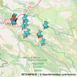 Mappa Via Scura, 67028 San Demetrio Ne' Vestini AQ, Italia (10.4305)