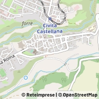 Karte Civita Castellana