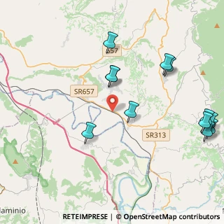 Mappa Via sabina nord, 02044 Forano RI, Italia (5.19667)