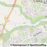 Karte Civita Castellana