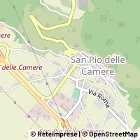 Térkép San Pio delle Camere