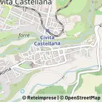 Hartă Civita Castellana