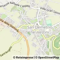 Kort San Demetrio ne' Vestini