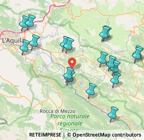 Mappa Via San Vincenzo de' Paoli, 67028 San Demetrio Ne' Vestini AQ, Italia (9.39444)