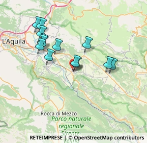 Mappa Via San Vincenzo de' Paoli, 67028 San Demetrio Ne' Vestini AQ, Italia (7.05308)