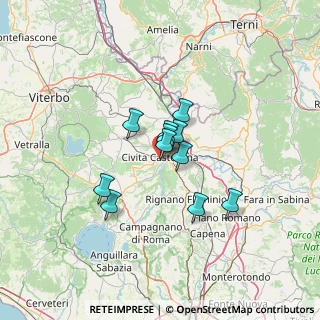 Mappa Via dei SS. mi Martiri Marciano e Giovanni, 01033 Civita Castellana VT, Italia (9.03455)