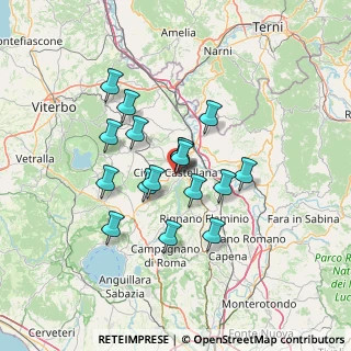 Mappa Via dei SS. mi Martiri Marciano e Giovanni, 01033 Civita Castellana VT, Italia (11.25647)