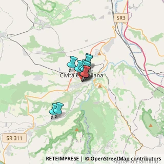 Mappa Via dei SS. mi Martiri Marciano e Giovanni, 01033 Civita Castellana VT, Italia (1.54545)