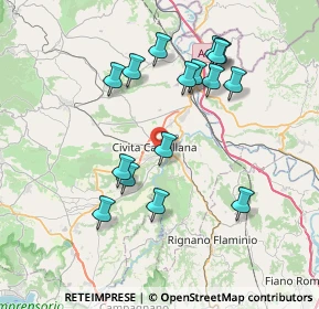 Mappa Via della Corsica, 01033 Civita Castellana VT, Italia (7.75125)