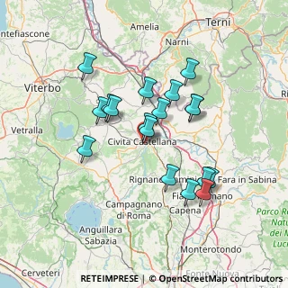 Mappa Via della Corsica, 01033 Civita Castellana VT, Italia (13.05833)