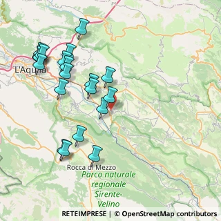 Mappa Via Nazionale, 67028 San Demetrio Ne' Vestini AQ, Italia (9.317)