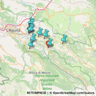 Mappa Via Nazionale, 67028 San Demetrio Ne' Vestini AQ, Italia (7.08833)