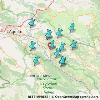 Mappa Via Nazionale, 67028 San Demetrio Ne' Vestini AQ, Italia (6.00077)
