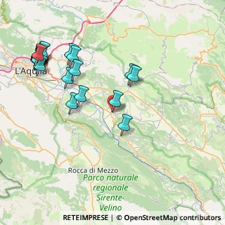 Mappa Via Nazionale, 67028 San Demetrio Ne' Vestini AQ, Italia (10.278)
