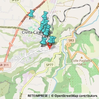 Mappa Via Antonio Gramsci, 01033 Civita Castellana VT, Italia (0.72412)