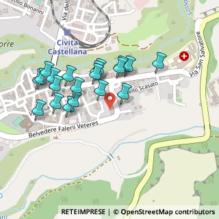 Mappa Via Antonio Gramsci, 01033 Civita Castellana VT, Italia (0.237)