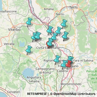 Mappa Via Antonio Gramsci, 01033 Civita Castellana VT, Italia (13.05333)