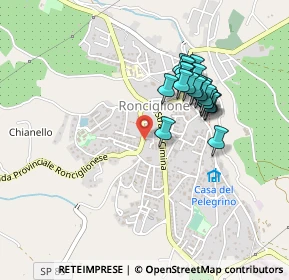 Mappa Via Raffaello Sanzio, 01037 Ronciglione VT, Italia (0.4075)
