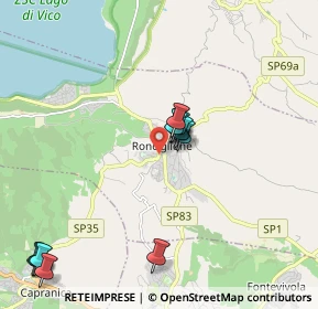 Mappa Via Raffaello Sanzio, 01037 Ronciglione VT, Italia (2.16818)