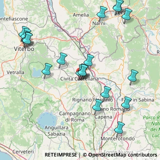 Mappa Via Rosa, 01033 Civita Castellana VT, Italia (20.9145)
