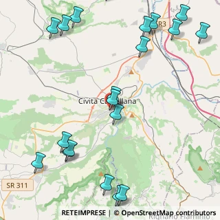 Mappa Via Rosa, 01033 Civita Castellana VT, Italia (6.223)