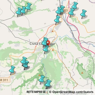 Mappa Via Castel Sant'Elia, 01033 Civita Castellana VT, Italia (6.3675)