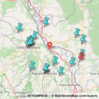 Mappa A1 - Autostrada del Sole, 01033 Civita Castellana VT, Italia (9.2385)