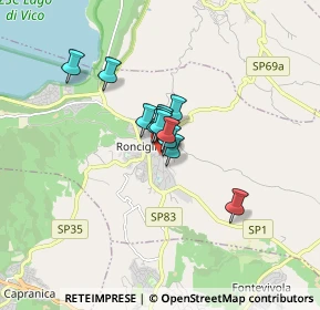 Mappa SP1, 01037 Ronciglione VT, Italia (0.91083)