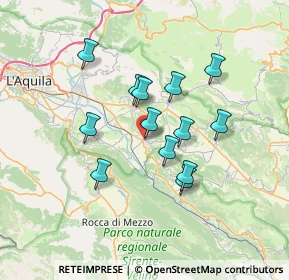 Mappa Via Colle, 67028 San Demetrio Ne' Vestini AQ, Italia (6.01846)