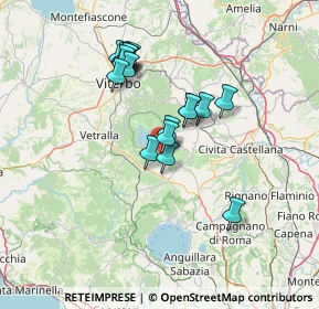 Mappa Strada Pisciarella, 01037 Ronciglione VT, Italia (12.52444)