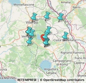Mappa Strada Pisciarella, 01037 Ronciglione VT, Italia (10.79667)